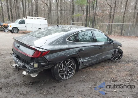 2023 Hyundai Sonata N Line z USA, uszkodzony, nr VIN KMHL14JC5PA308727